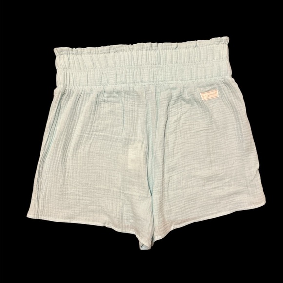 Simply Southern Light Blue Cotton Shorts - Size M/L - Picture 1 of 2